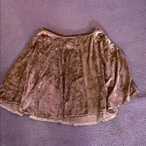 Gold Skirt